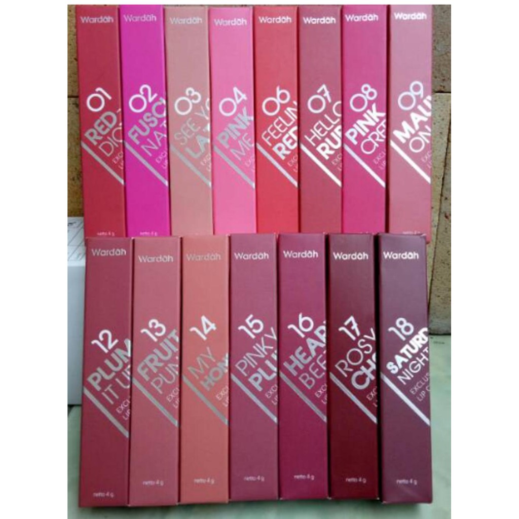 Wardah lip crem