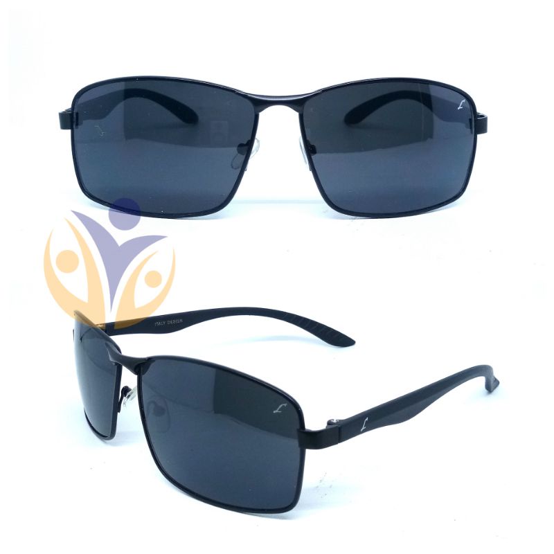 Kacamata Hitam smoke 100% uv protection