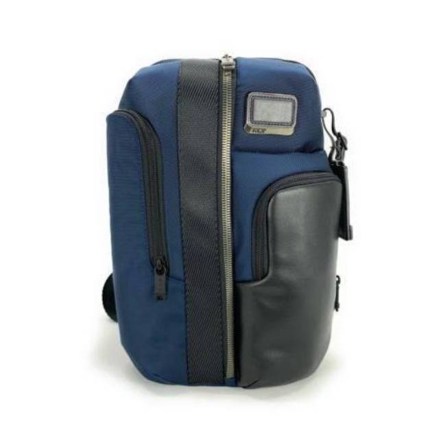 Tumi Alpha Bravo Smith Sling men crossbody tas bag original authentic asli blue navy