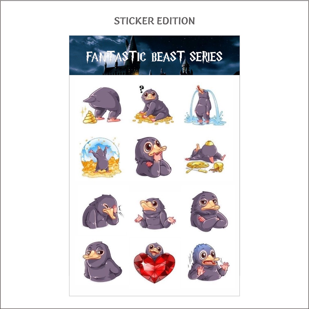 

Stiker Harry Potter Fantastic Beast #2 Untuk Dekorasi Handphone Harry Potter, Jurnal Harry Potter, JOURNAL STICKER Harry Potter, MOBILE STICKER, CUTE STICKER, Harry Potter STICKER, STIKER JURNAL, STIKER ESTETIK