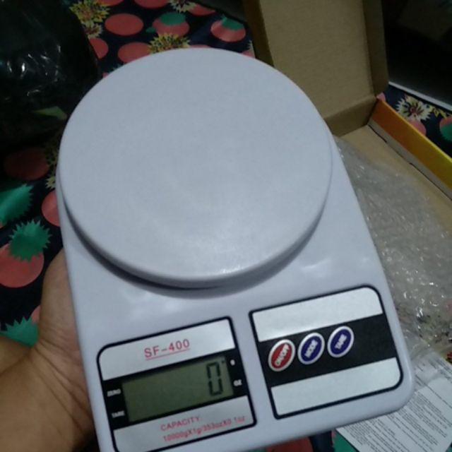 Timbangan Dapur Digital Chefio 10kg Oval / Timbangan Kue / Digital Scale