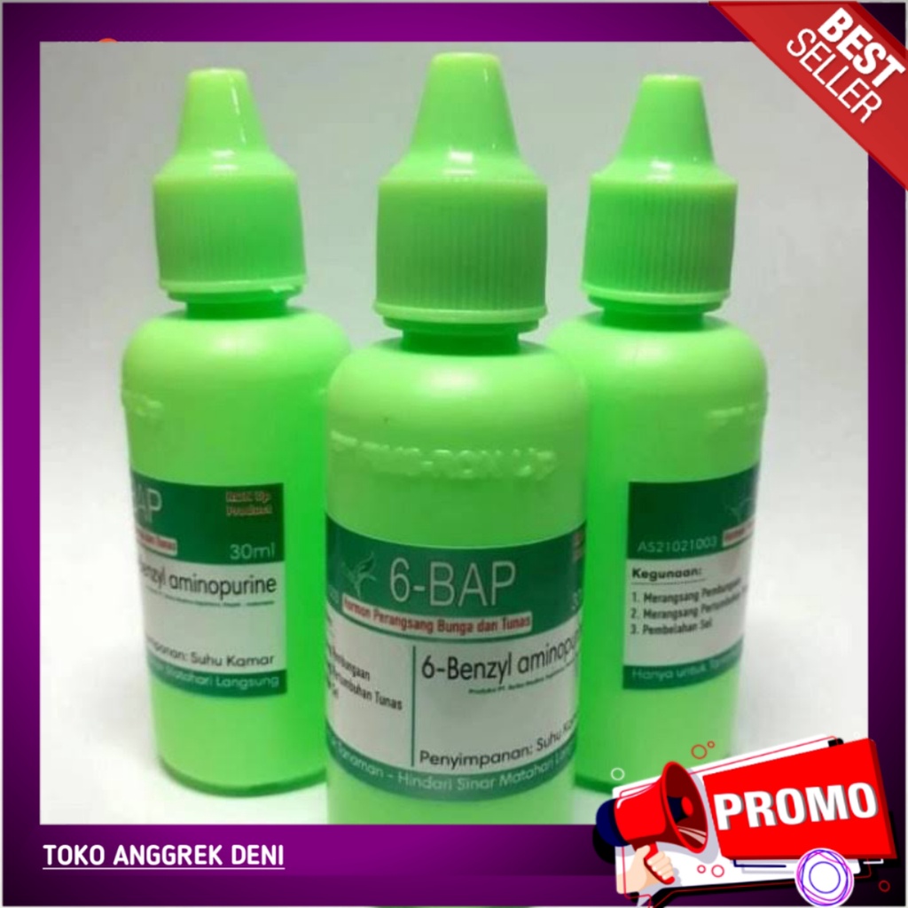 Pupuk 6-BAP | Hormon Perangsang Bunga & Tunas