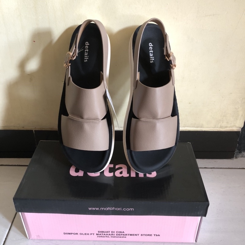 Sandal tali murah merk Details original Matahari