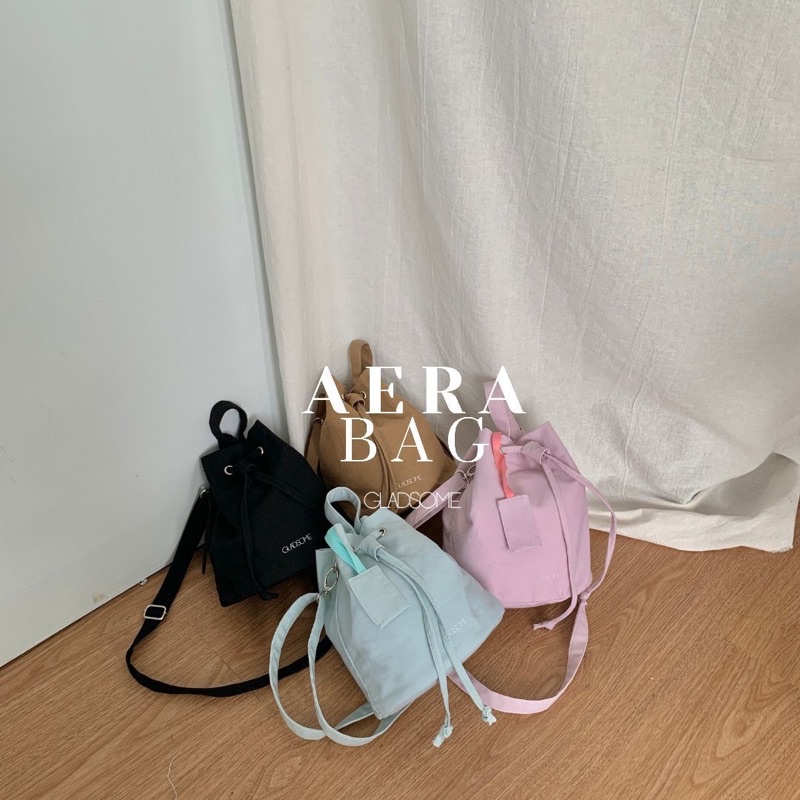 AERA BAG - GLADSOME // CANVAS BAG / Sling Bag