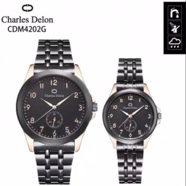 Jam tangan charles delon original