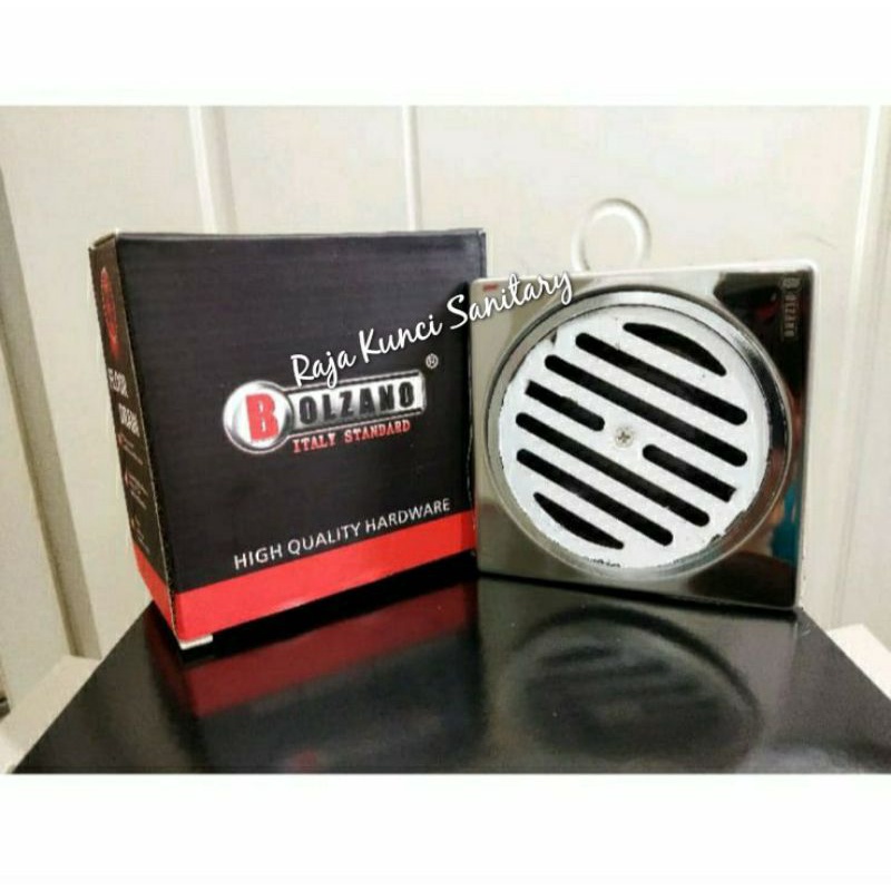 Floor Drain Model Toto Stainless/Black/Hitam/Saringan Got Segi Hitam Black