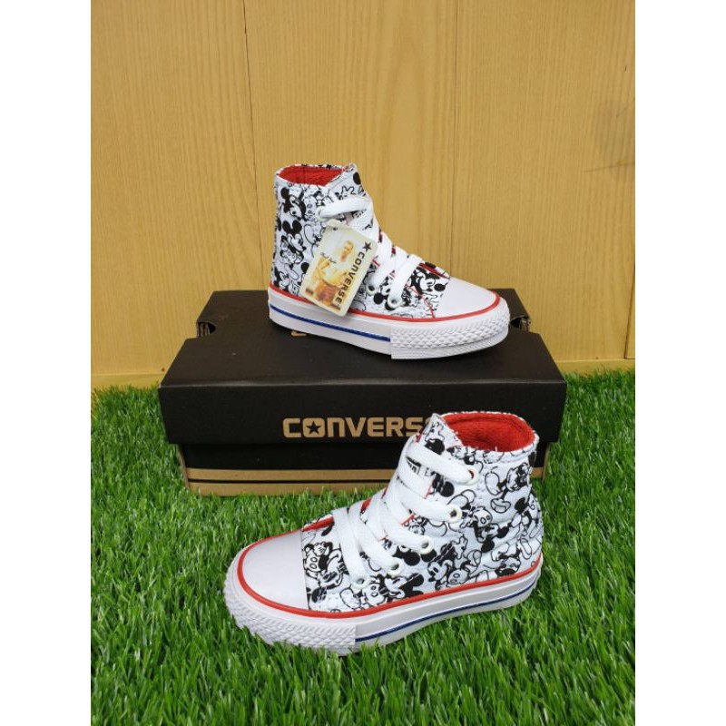 SEPATU ANAK MICKEY CONVERSE PREMIUM QUALITY CONVERSE MICKEY KIDS MURAH