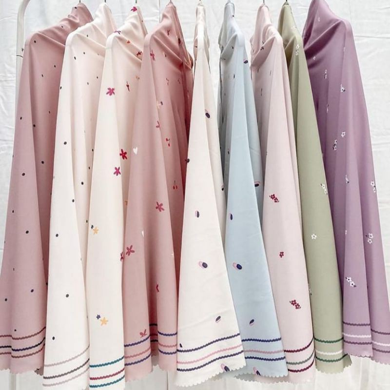 Ceria Bergo Vanilla Hijab