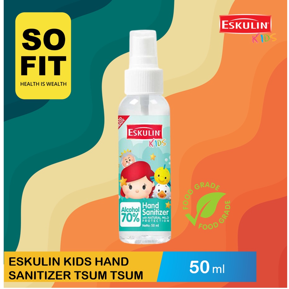 ESKULIN KIDS SERIES / Hand Sanitizer / Shampoo / Cologne / Hair &amp; Body Wash / Sabun Shampoo Anak