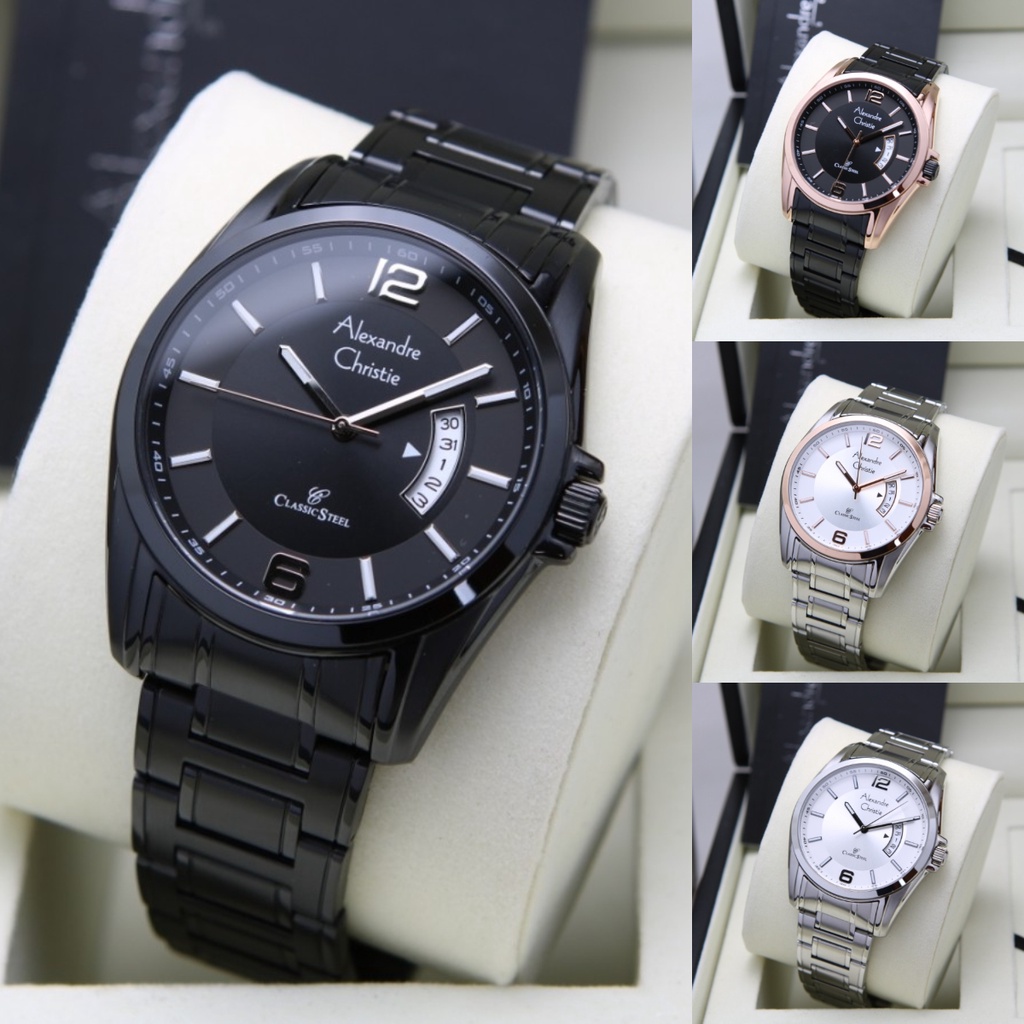 Jam Tangan Pria Alexandre Christie AC 8289 / AC8289 / 8289 ORIGINAL Garansi Resmi