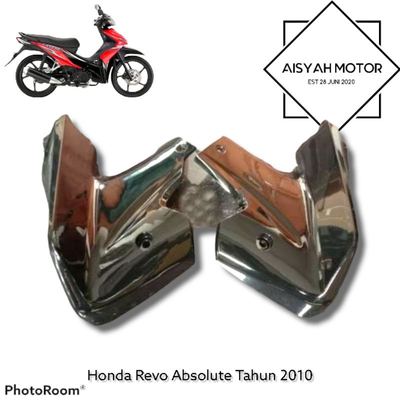 Bodi Halus Honda Revo Absolute Warna Silver Tahun 2010