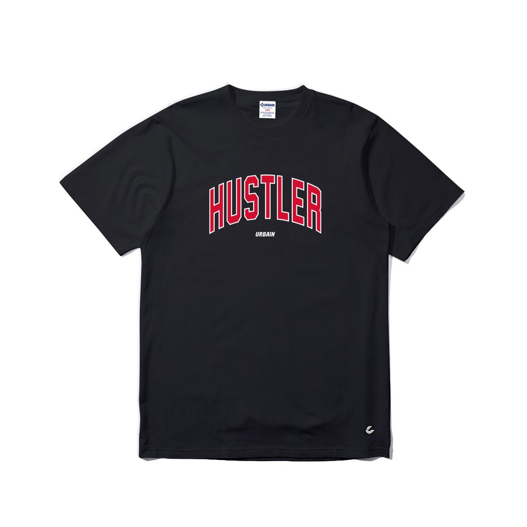 

Urbain Tshirt - Hustler College - Black Red