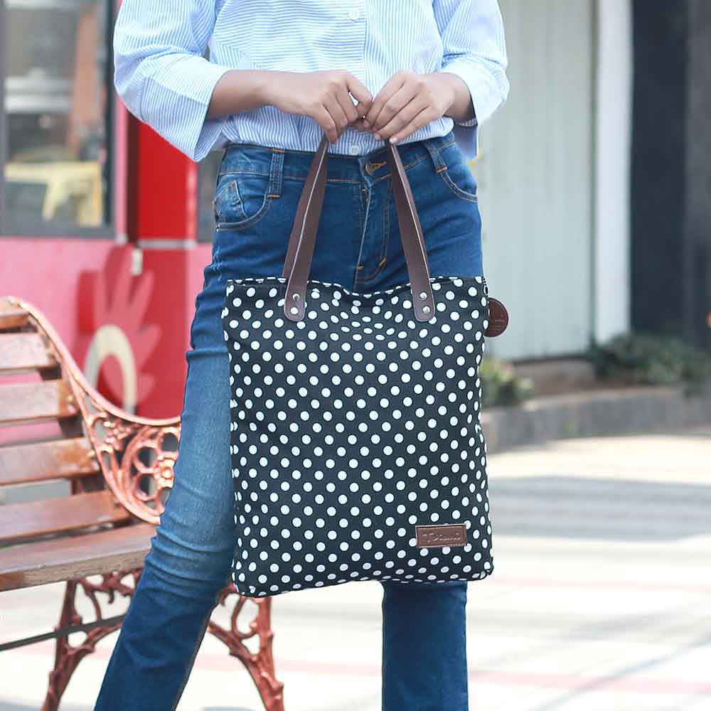 Tas Totebag Cewe Wanita Selempang Brand Totemi Motif Lokal Premium TTM 011