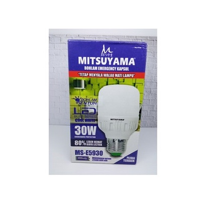 Bohlam Emergency Kapsul Sentuh 30watt MS-E5930 Mitsuyama Lampu darurat MURAH BERKUALITAS setara dengan 110WATT