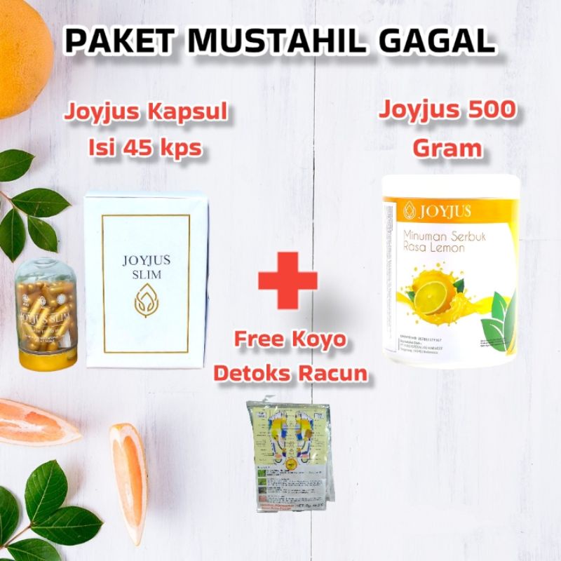 Jual Joyjus Paket Diet Cepat Isi 1 Joyjus Slim Fiber Collagen 500gr 1