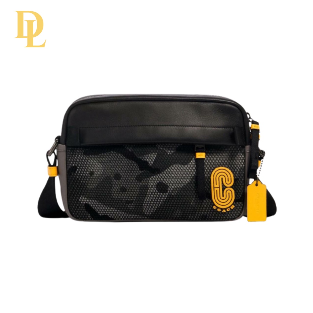 COACH NEW EDGE CROSSBODY WITH CAMO PRINT (COACH 2381)