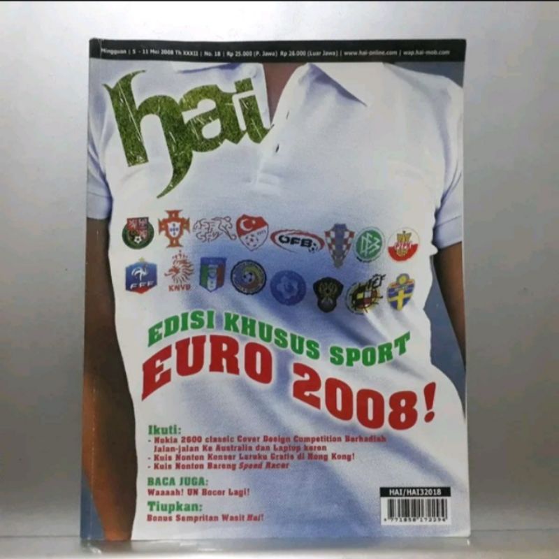 Majalah HAI No 18 - Mei 2008 - Edisi khusus sport