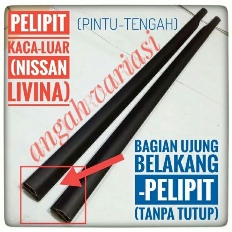 Pelipit Kaca Luar Nissan Livina Weather Strip Grand Livina Pelipit Kaca Belakang Nissan Livina