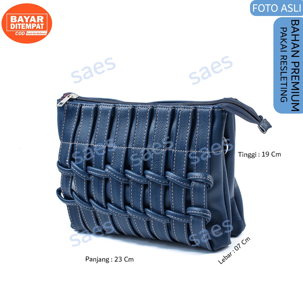 2023 4.4 New Fashion Tas Selempang Untuk Wanita Multi Saku Tas Bahu Travel Dompet Tas Kerja Murah Semanggi saes store 006