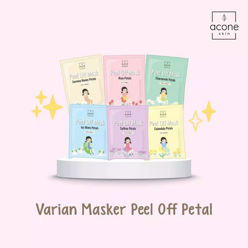 MASKER PEELOFF PETAL BY ACONE.ID