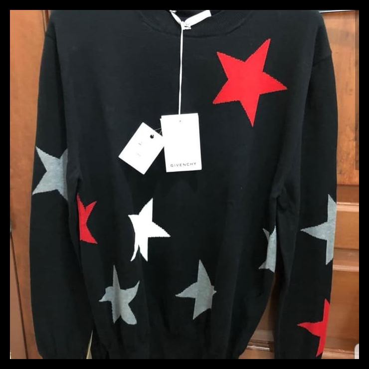 givenchy sweater with stars