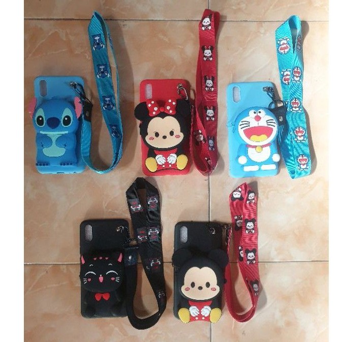 Softcase dompet + tali leher Samsung J7 pro J730 J2 J7 2016 J2 prime J7 prime j7 core J710 J2 core J700 J7 2015 pro J200