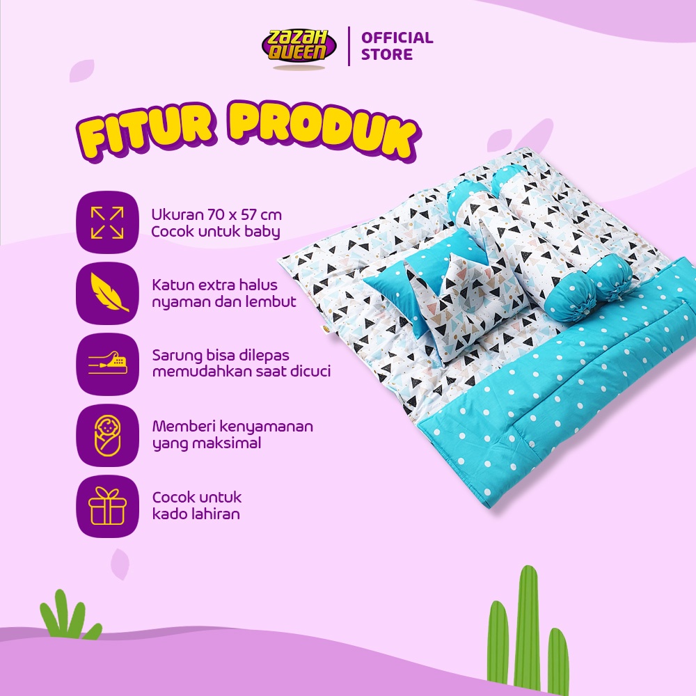 [COD] Perlengkapan tidur bayi set komplit / Kasur bayi