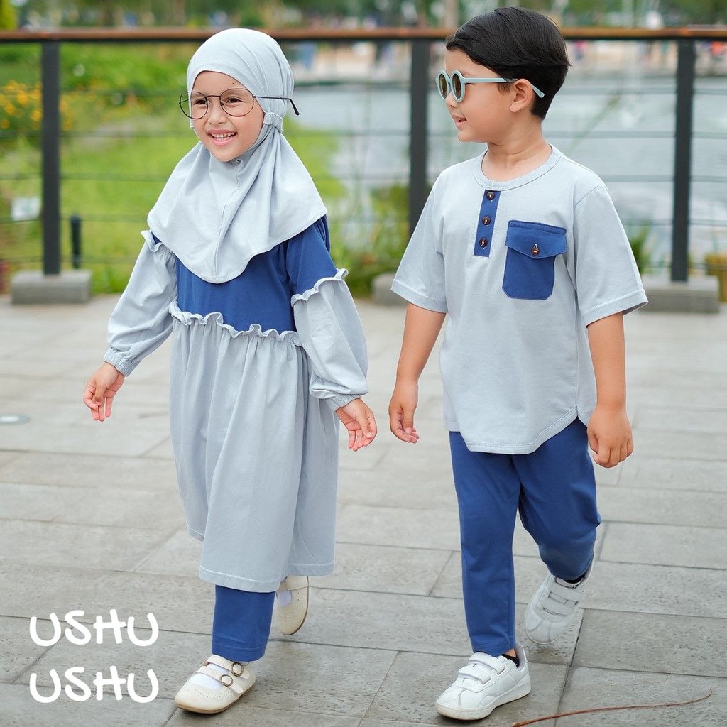 Ushu Ushu Baju Muslim Anak Perempuan Ngaji Series