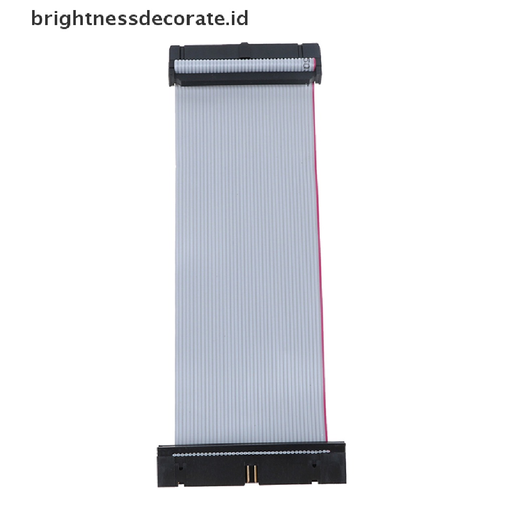 (Birth) Ide Kabel Ribbon Flat 40 Pin Male Ke Female Pata Untuk Hardisk Hdd 5inch (Id)