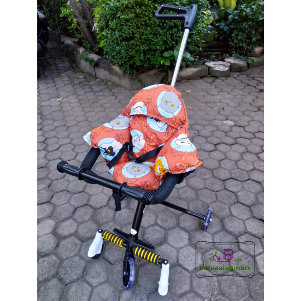 TRIKE PAD SANDARAN SEGITIGA ALAS STROLLER KERETA DORONG MAGIC STROLER