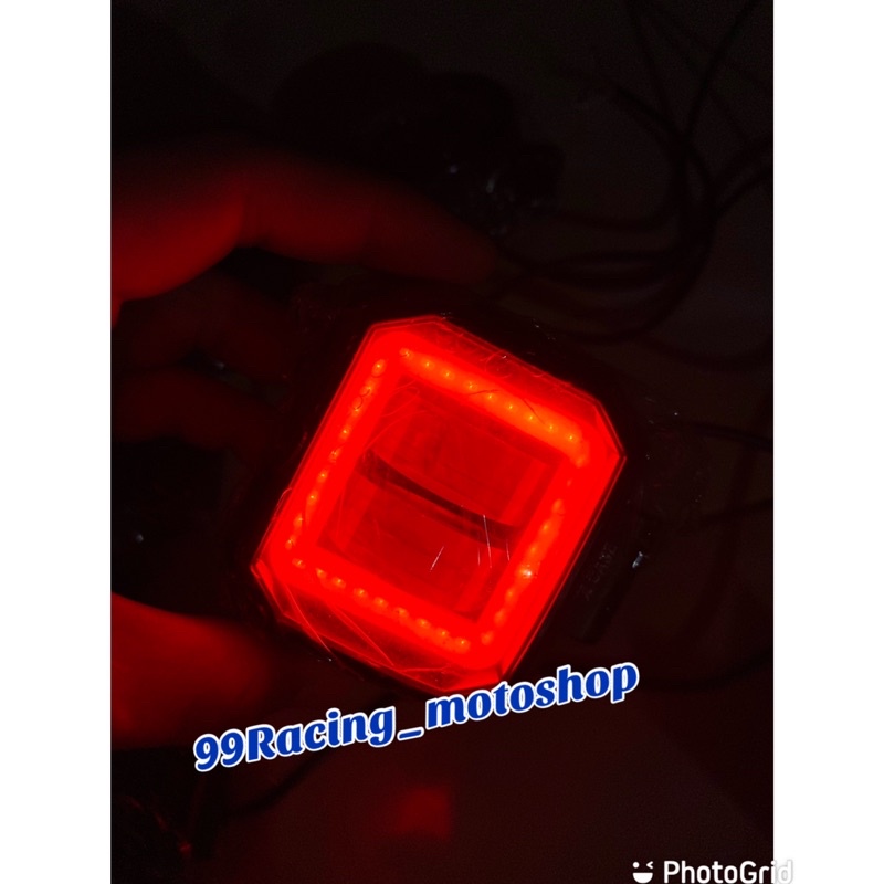 COD Lampu Tembak Sorot LED 4D Mata Lensa CWL 2 Model Bulat 20Watt AE 12-80Volt Universal Motor Mobil