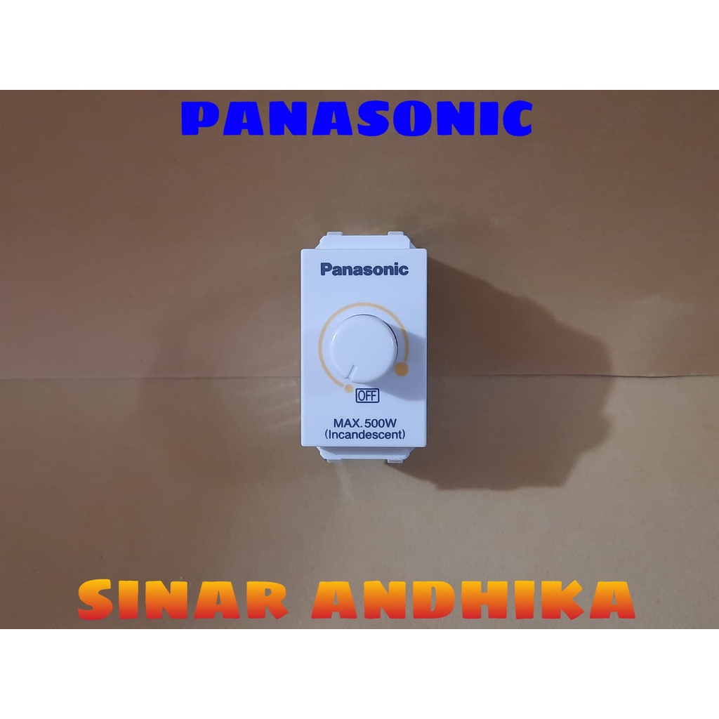 SAKLAR DIMMER PUTIH PANASONIC 500 WATT WEJ 57515