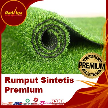 Rumput Buatan Ukuran 200x100 Tebal Swiss 2cm untuk kucing Premium Dari Raditya Desain Art