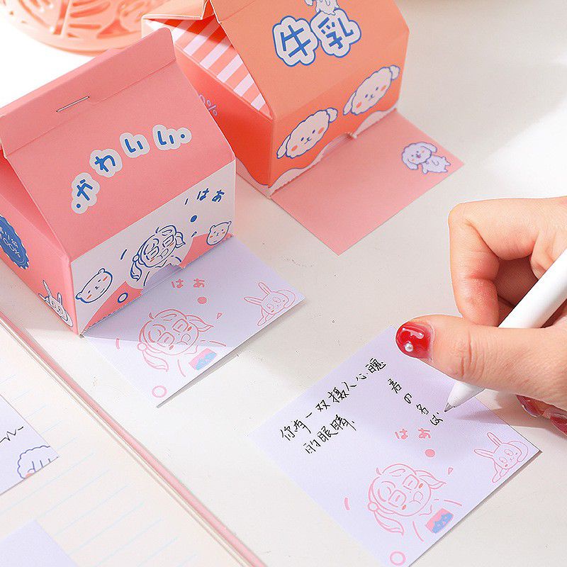 

Sticky Notes Kemasan Susu Memo Notes