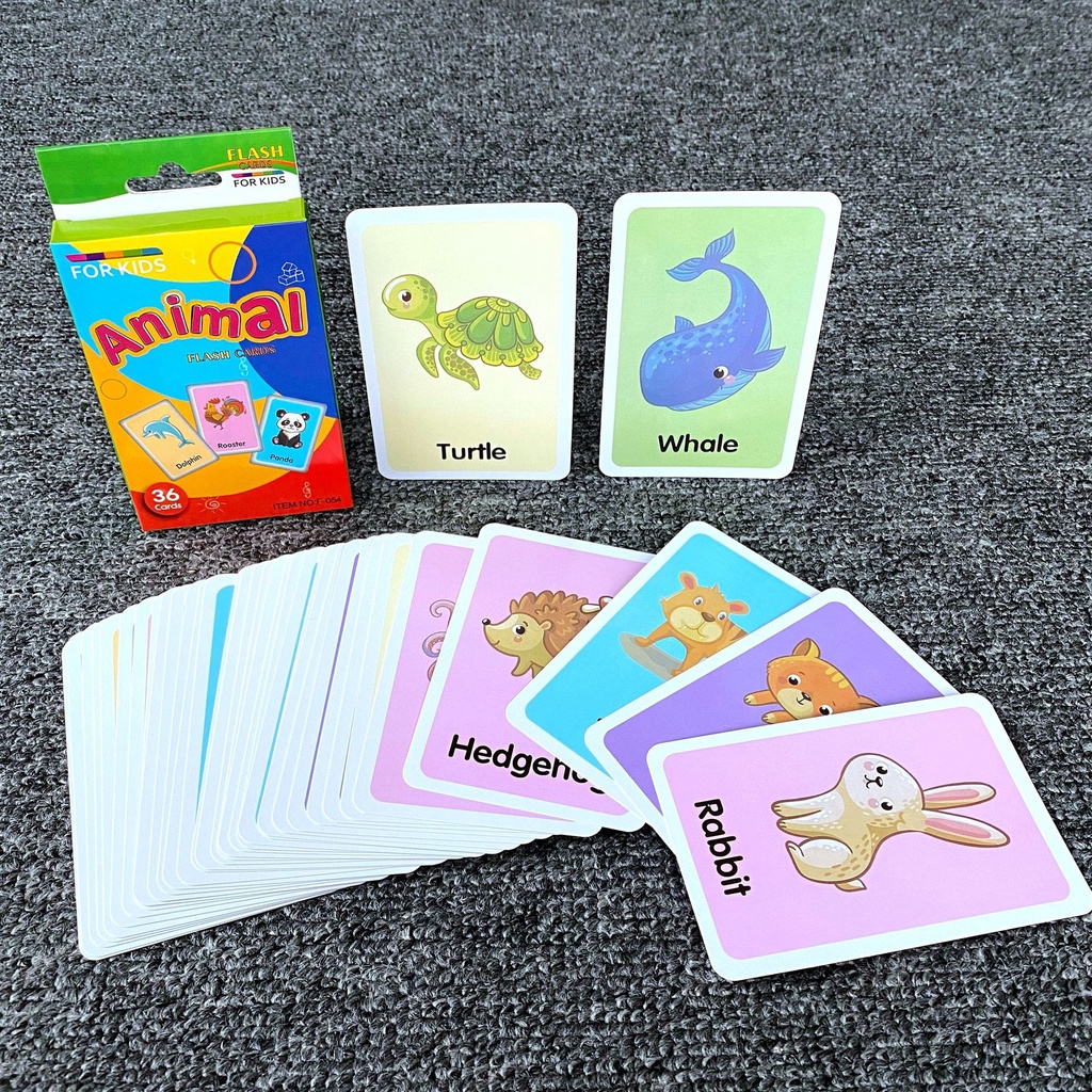 TweedyToys - Flash Cards For Kids / Kartu Pintar Anak / Flashcard English Edukasi