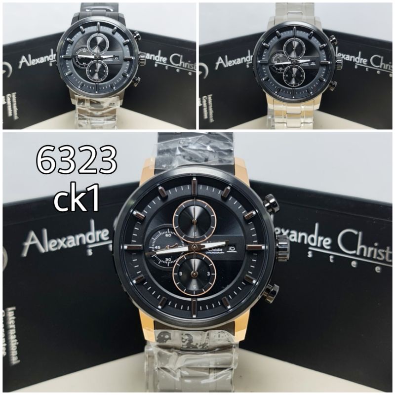 Jam tangan pria Alexandre Christie Sport AC6323MC 6323 ORIGINAL BERGARANSI RESMI