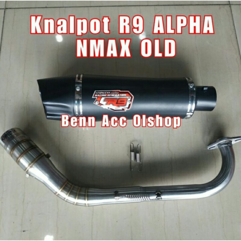 Knalpot R9 ALPHA N MAX OLD