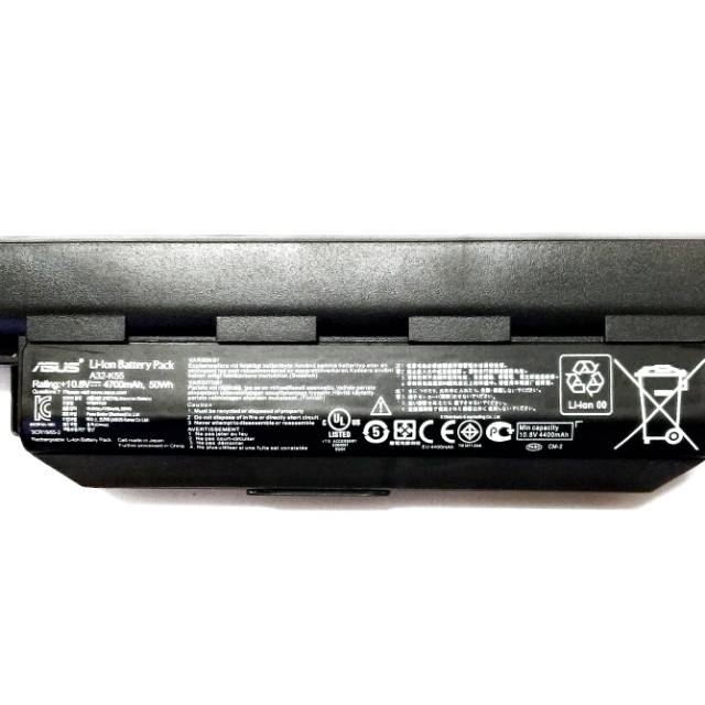 Baterai Original Laptop Asus X45C X45U X45A X45 A45 A45A A55 A55V A55VM K45 K45D K45DR K55 A32-K55