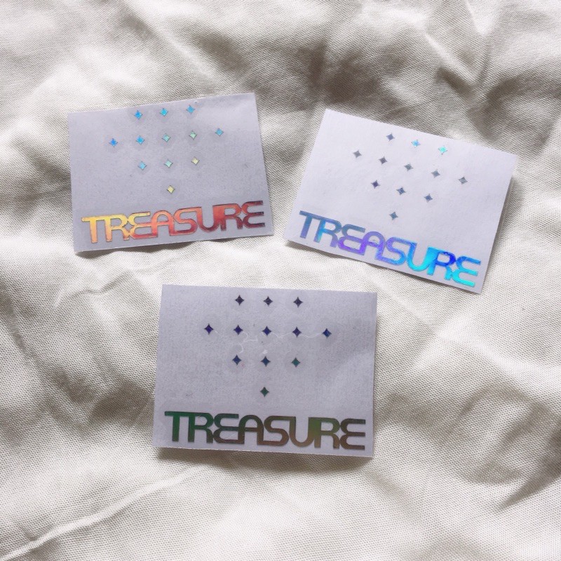 [kstuffind] TREASURE LOGO HOLOGRAM LOGO TREASURE HOLO MURAH