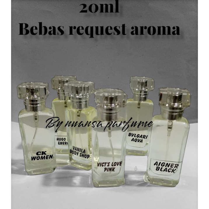 parfum refill  botol chanel 20ml bebas request