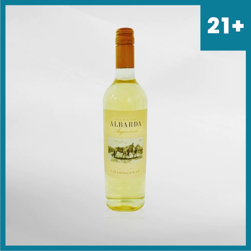 Grand Albarda Chardonnay 750 ml ( Original &amp; Resmi By Vinyard )