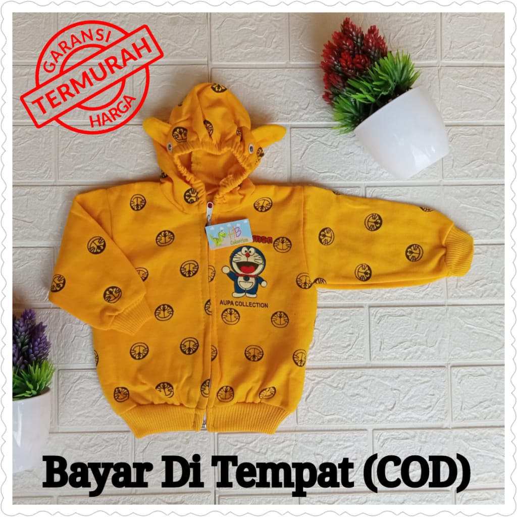 Jaket bayi doraemon