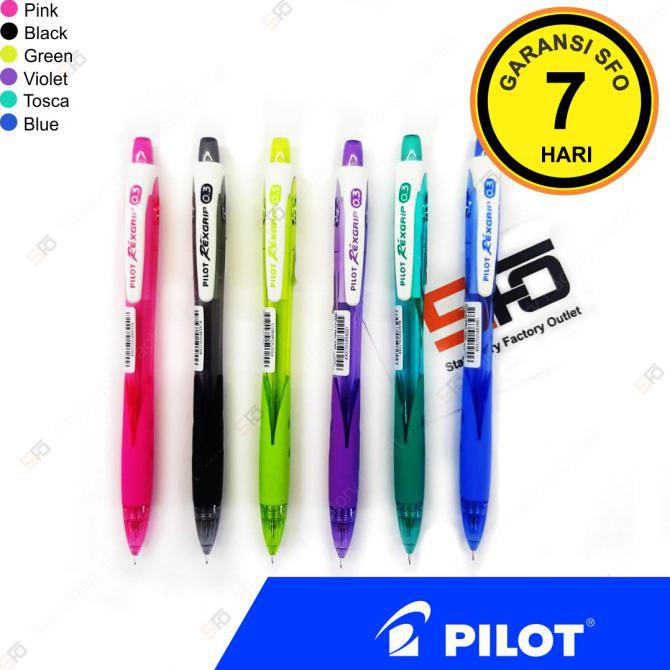 

Yang Dicari] Pensil Mekanik Pilot 0.3 Mm Rexgrip - Pink