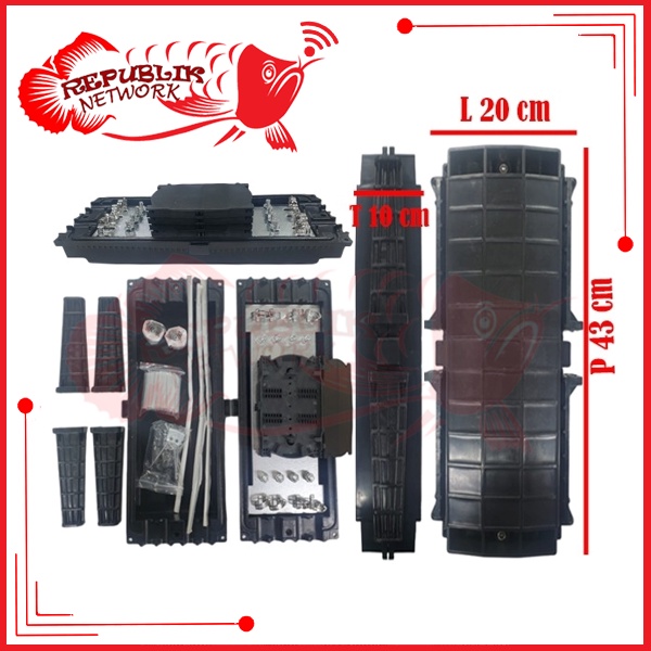 Fiber Optic Joint Closure 96 Core | Joint Closure FO 96 Core FTTH