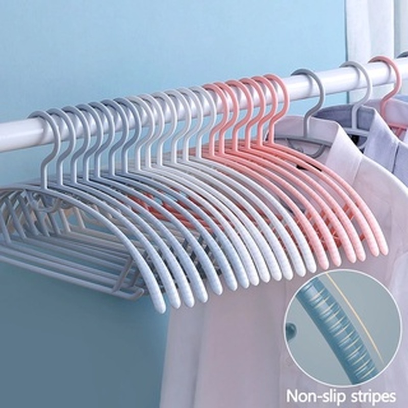 Gantungan Baju Multifungsi Bahan Plastik Tebal Anti slip