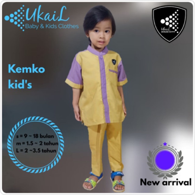 KEMEJA KOKO ANAK - stelan muslim anak laki-laki | baju muslim anak