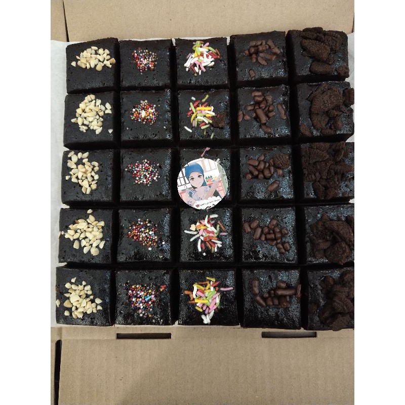 

brownies panggang home made