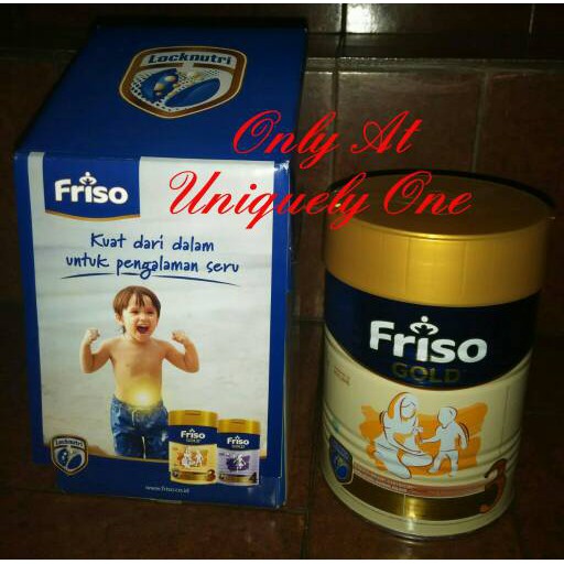 SUSU BAYI ANAK BATITA 1 - 3 TAHUN : FRISO GOLD 3 - 400 GRAM - RASA PLAIN