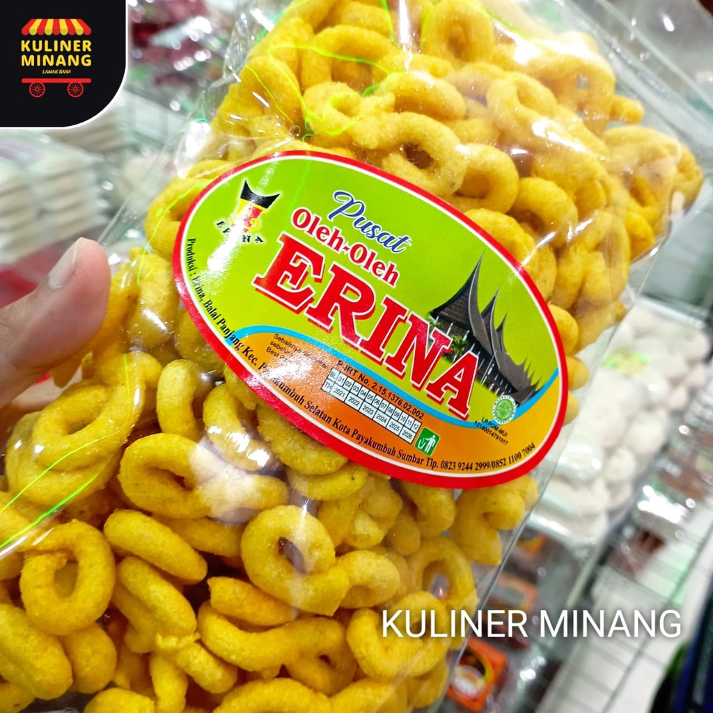 

Karak Kaliang Erina Oleh Oleh Cemilan Payakumbuh Padang Khas Pariaman 250g Jajanan Snack Kuliner Minang Kabau AX00
