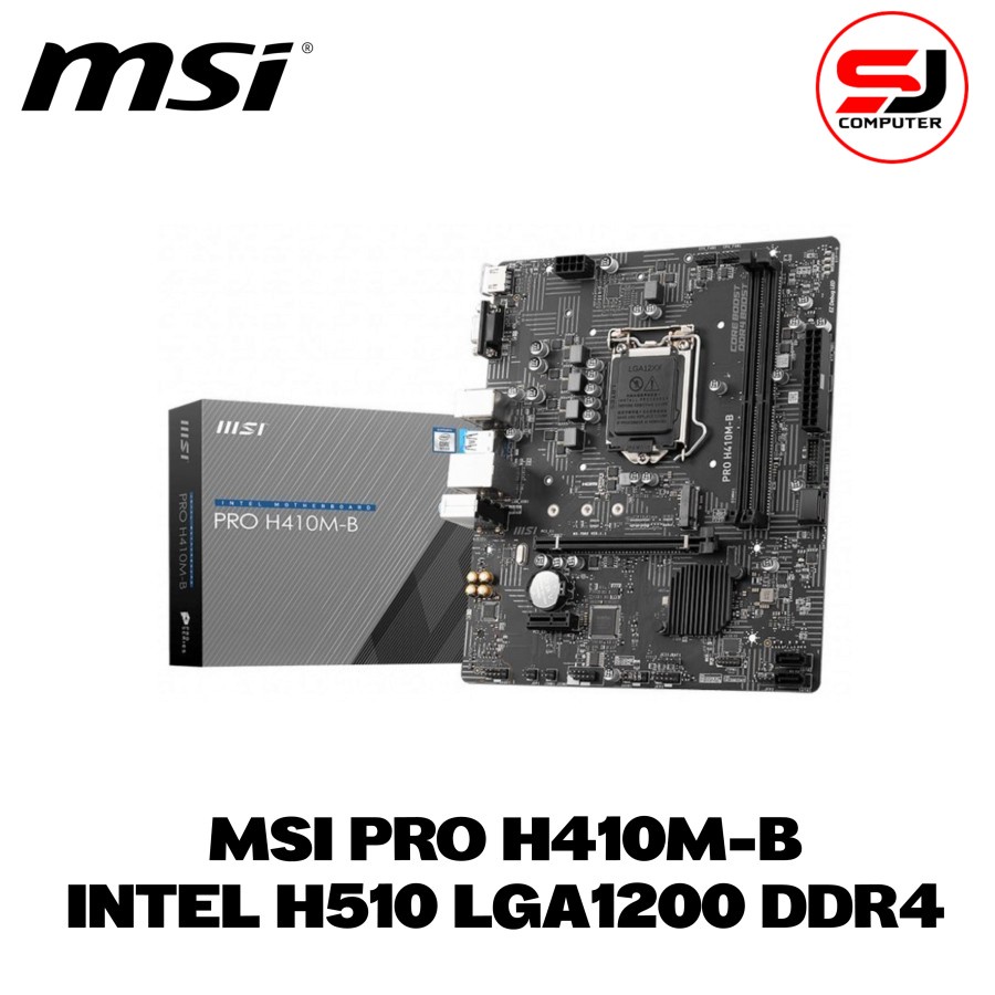 Motherboard MSI PRO H410M-B / MSI PRO H410MB LGA 1200 INTEL H510